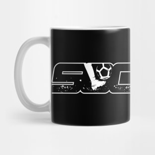 Love Soccer Design Mug